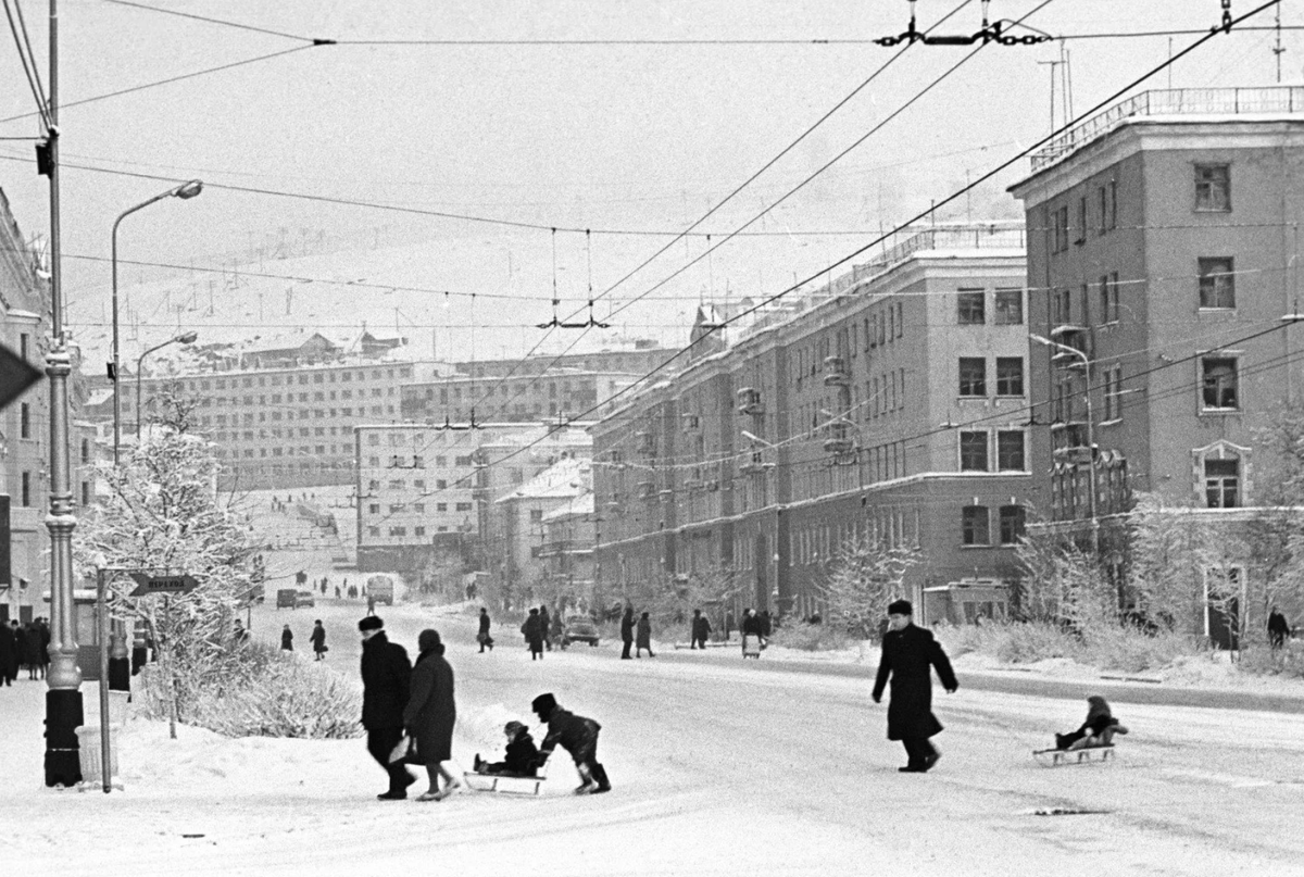 Мурманск 1980г
