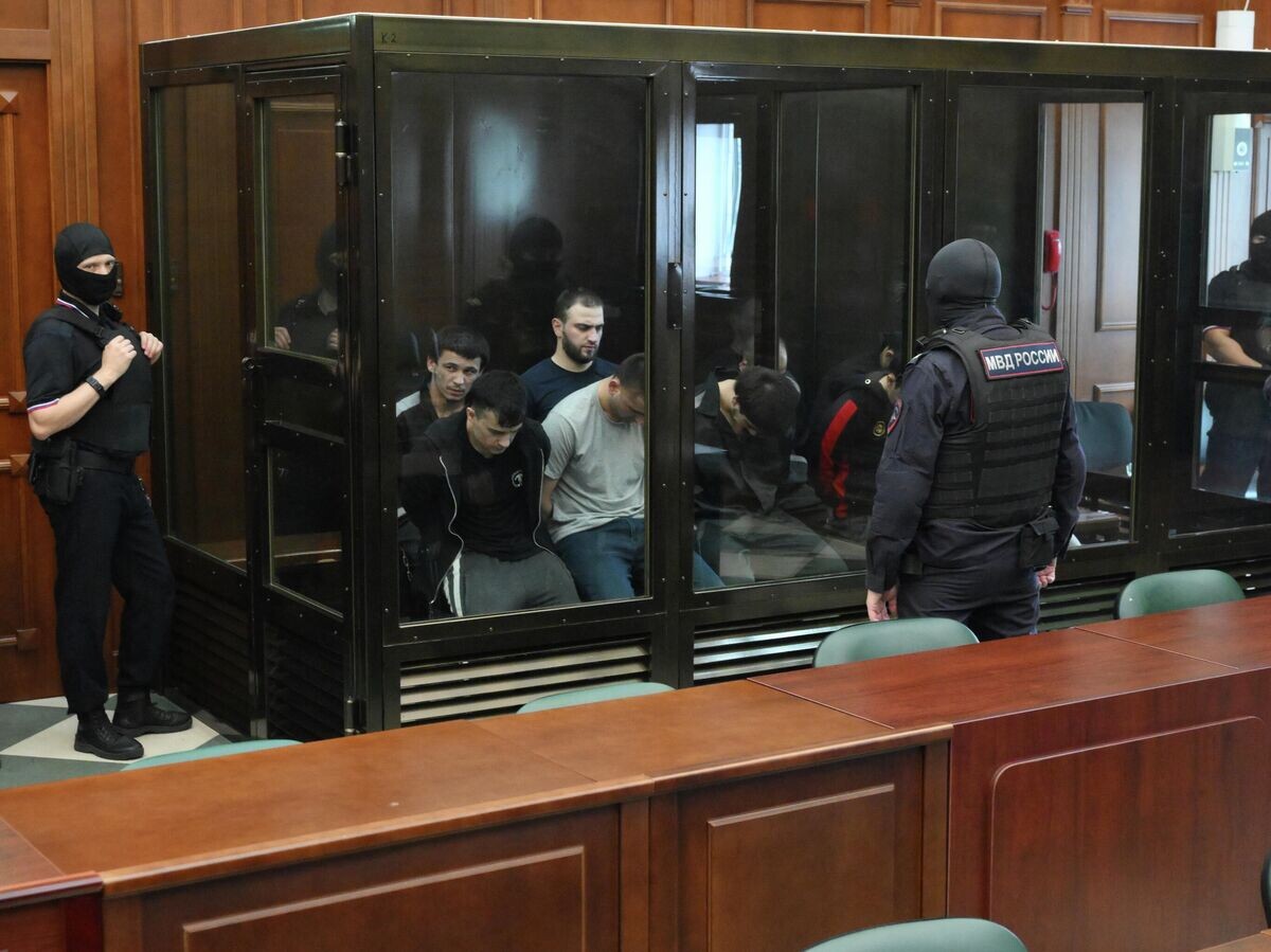    Заседание суда по делу о теракте в концертном зале "Крокус Сити Холл" | © РИА Новости / Григорий Сысоев