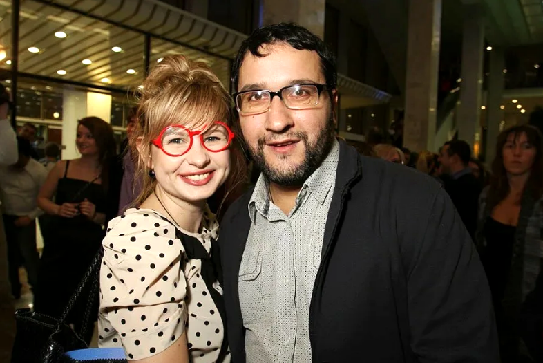 на фото Анна Цуканова и Александр Котт