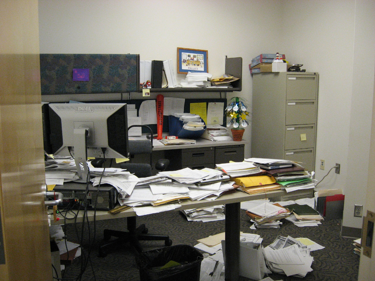 хаос на столе