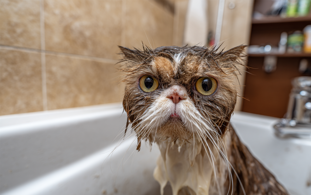 День мытья: когда весь мир рушится и наступает конец света / Изображение: AlphaPet