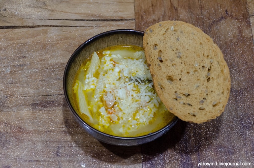 Пенне-паста суп