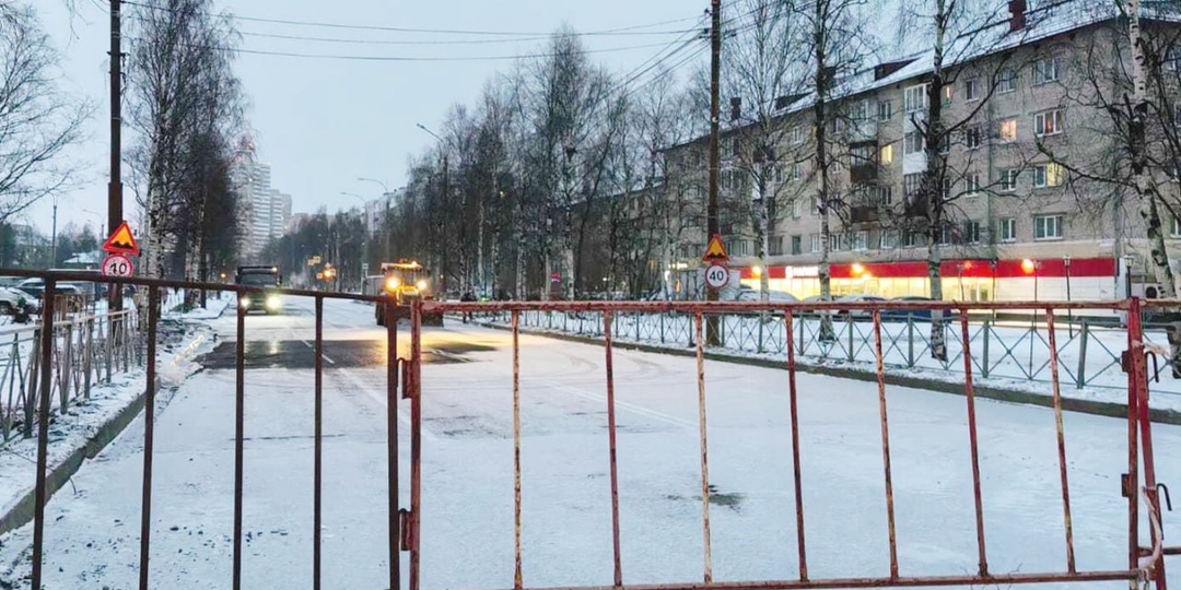 ❗️В Архангельске перекрытие многострадального участка Обводного канала продлили до 21 декабря