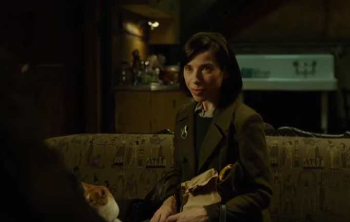 Элайза Эспосито (в исполнении Салли Хокинс) | скриншот из фильма