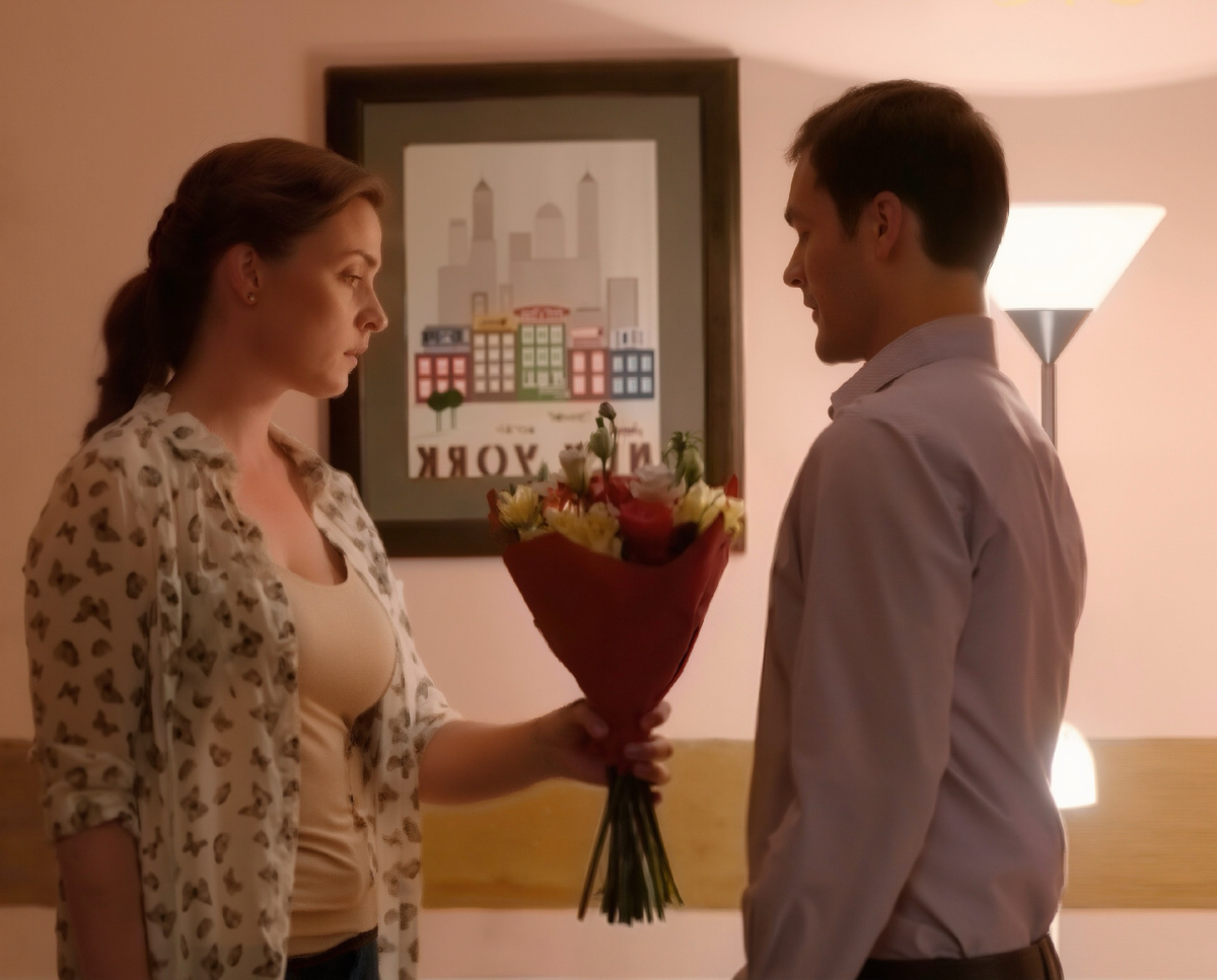 Михаил Гаврилов и Светлана Антонова, кадр из сериала «Молодежка»