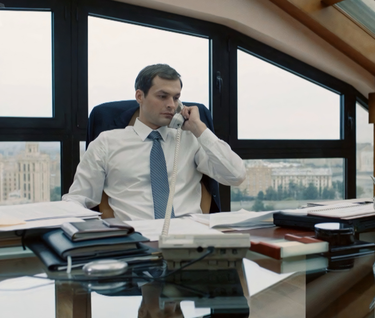 Михаил Гаврилов, кадр из сериала «Трейдер»