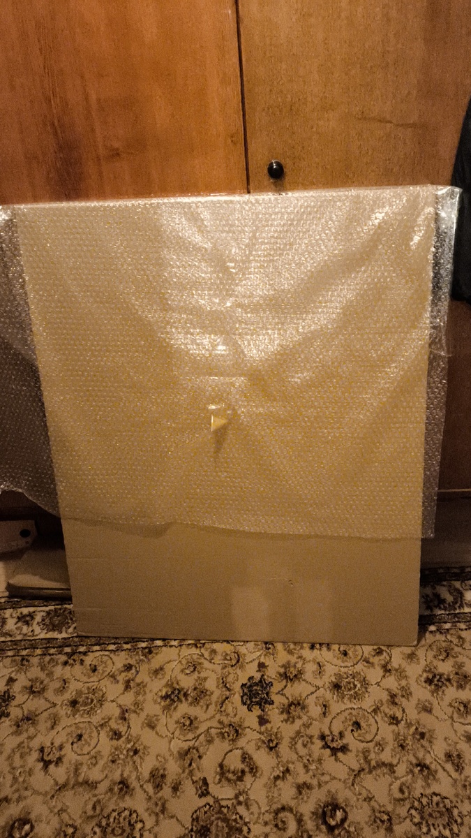 "Пупырка" была внутри. 