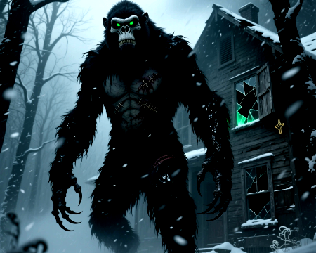 Поворот не туда, на пороге стояло оно. Часть 2 - Страшные истории