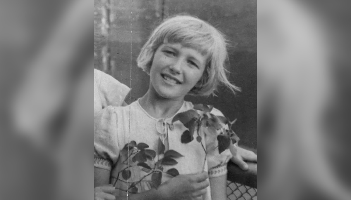 Светлана Дружинина в детстве.