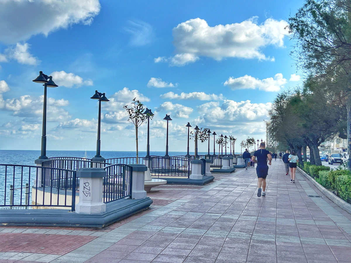 Набережная Слимы, Мальта. Фото автора 