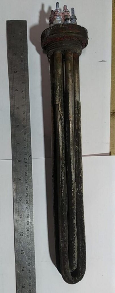    Блок Тэн. Мощность 1 кВт на каждый ТЭН, длина рабочий части нагревателя 300 мм, резьба G1 1/2" admin