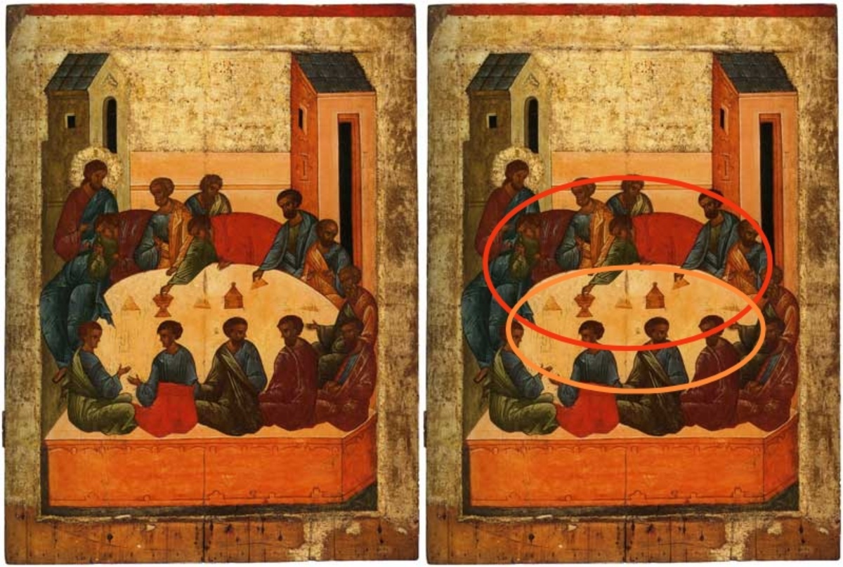 Икона Тайная Вечерия