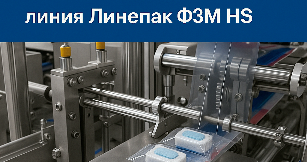 🧩 Как автоматизировать упаковку таблеток для посудомоечных машин во флоу-пак