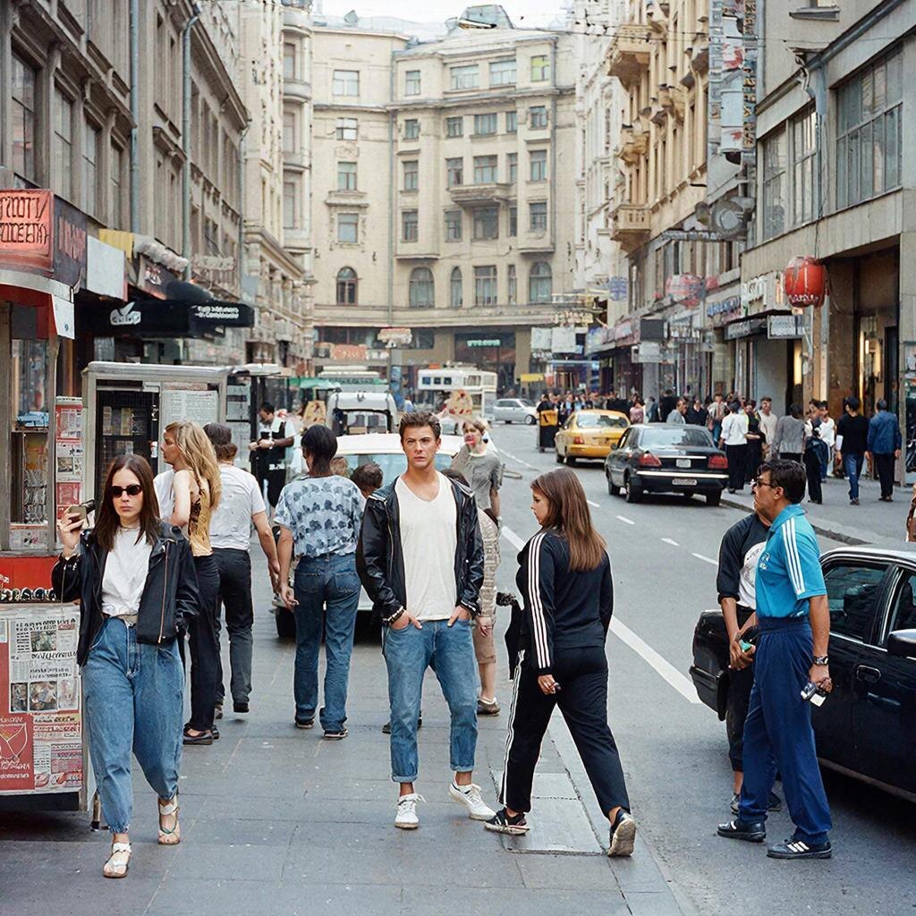 Улица Москвы середины 2000-х.