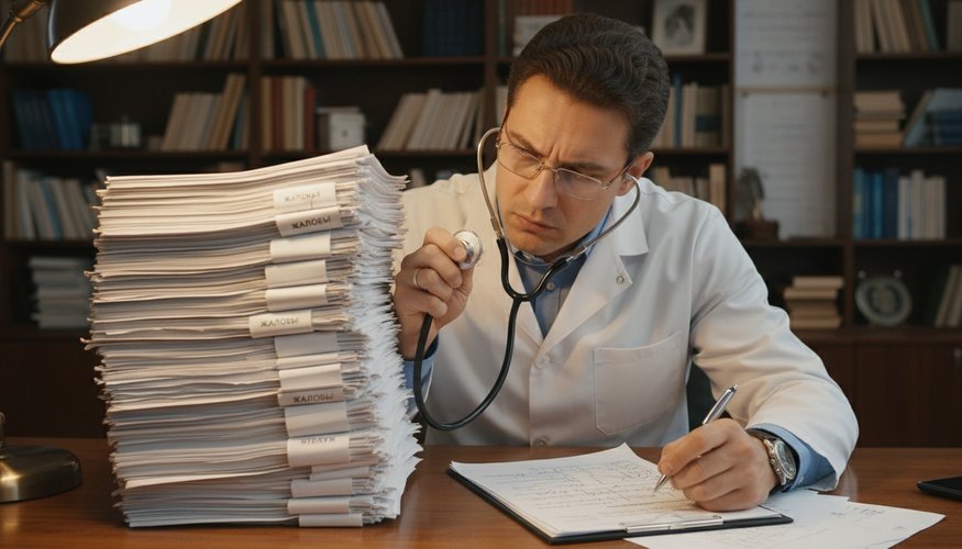 жалоба - это не симптом