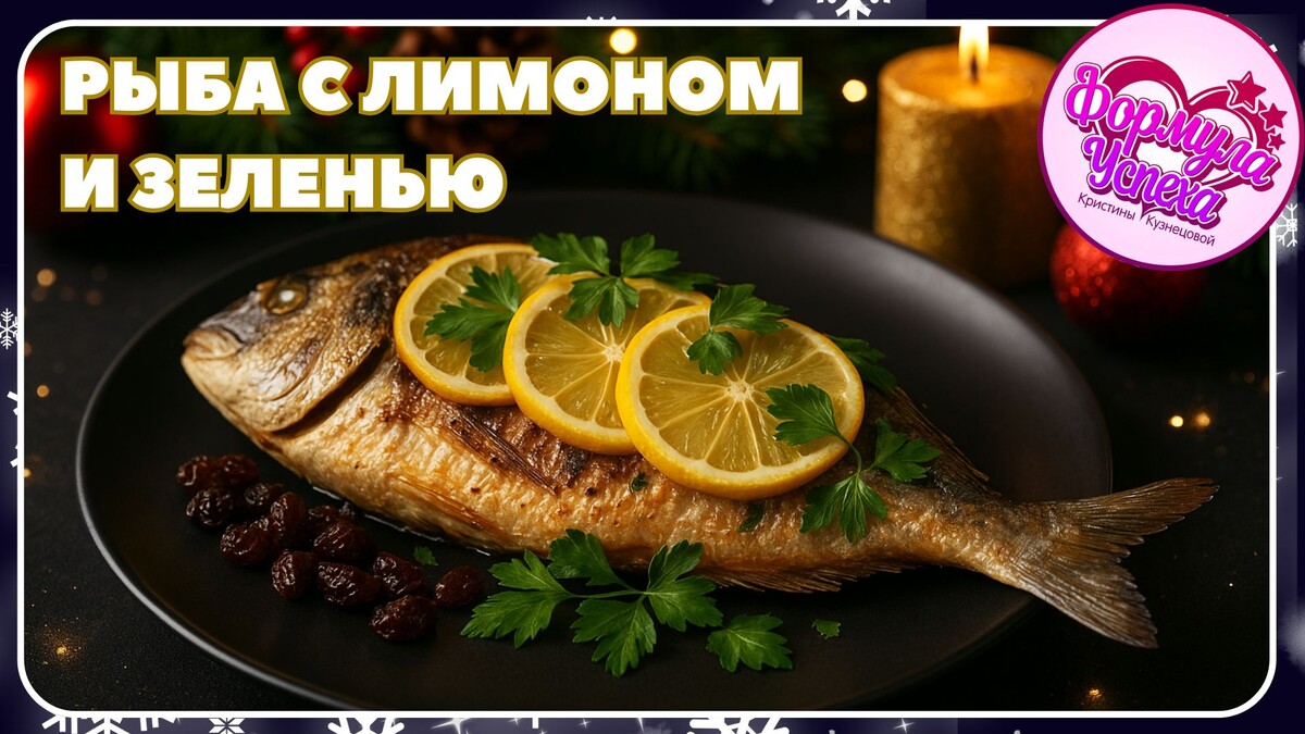 🐟🍋Рыба с лимоном и зеленью. Рецепт