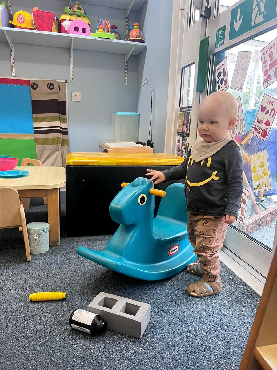 В садике. Первый год