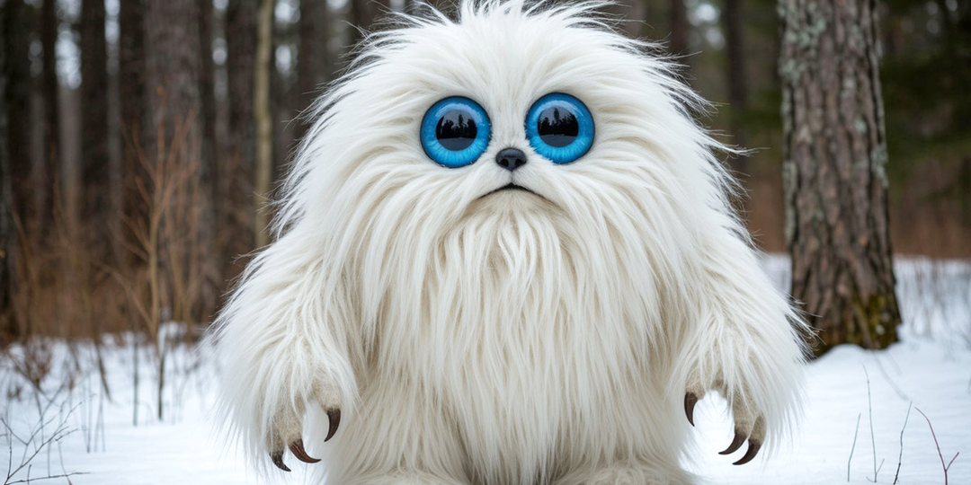 Существо с синими глазами и белым мехом. 25 лет мужчина пытался его увидеть и уверен, что ему это удалось