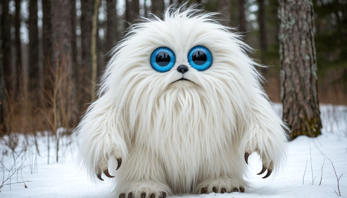 Загадочный обитатель мичиганских лесов.