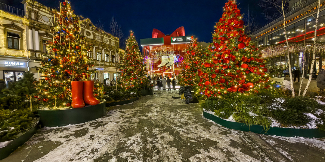 Город-праздник! Как похорошела Москва к Новому 2026 году (20 фото)
