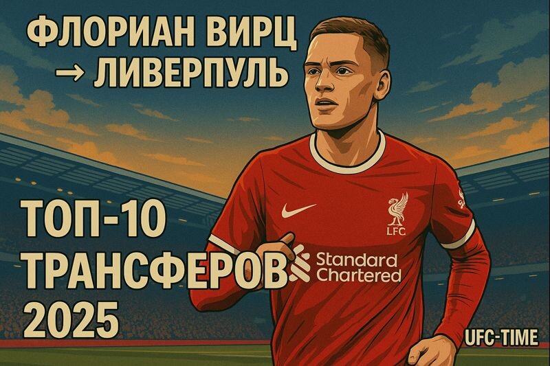 Топ-10 трансферов 2025