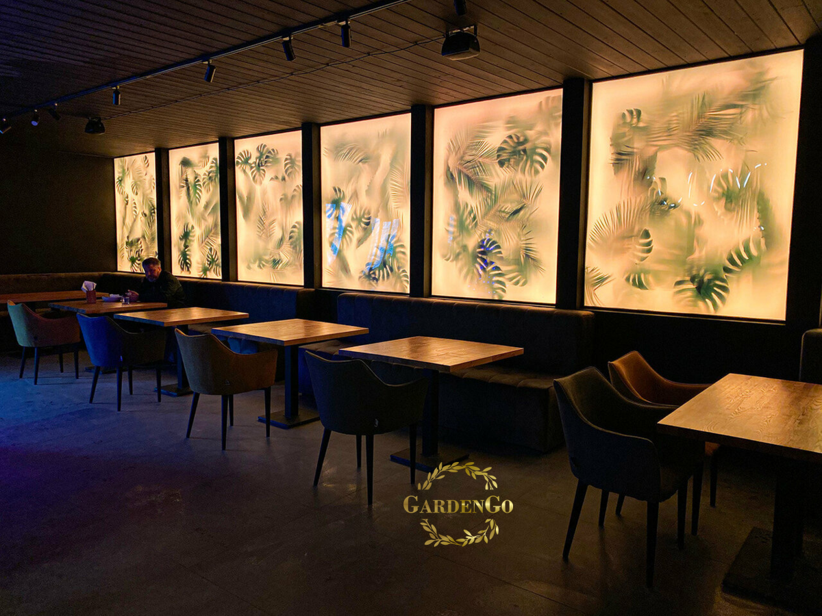 Лайтбокс в ресторане г. Александров