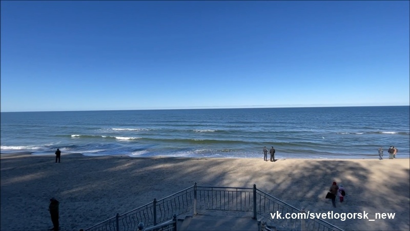 Светлогорск курортный, море, 2025 год