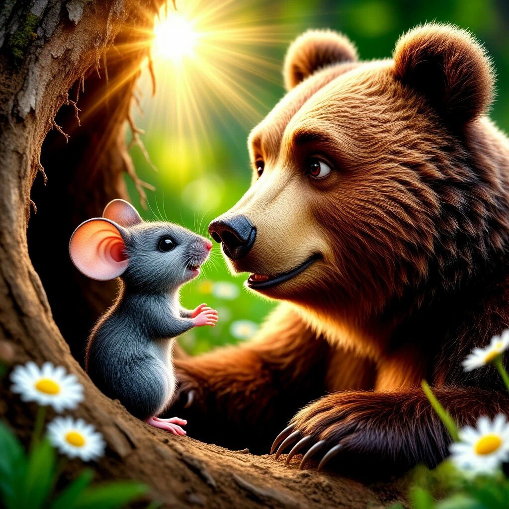 Матрёна медведица и мышонок Пик