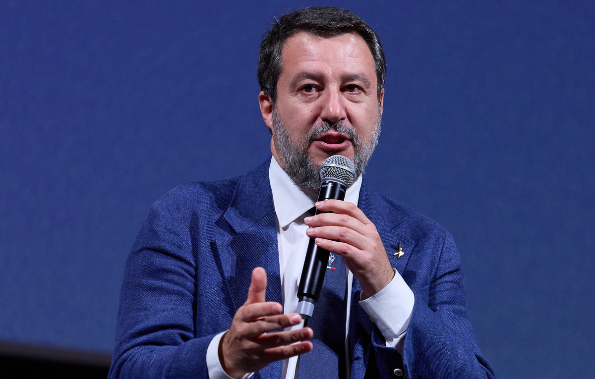    Министр инфраструктуры и транспорта, вице-премьер Италии Маттео Сальвини  Emmanuele Ciancaglini/Getty Images