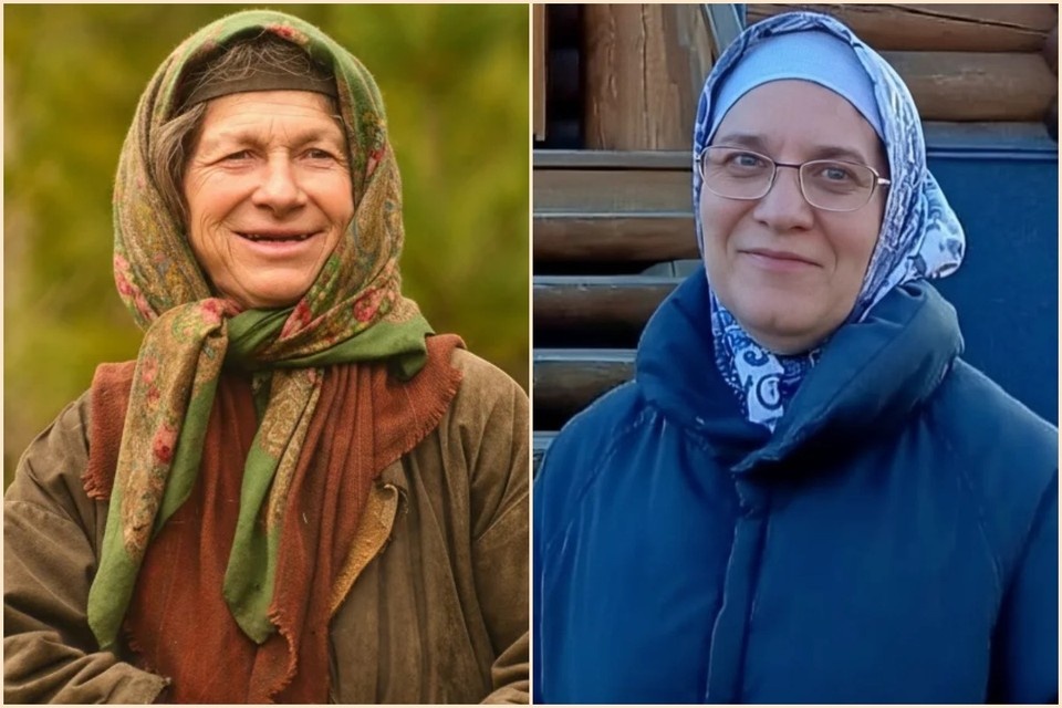    Отшельница Агафья Лыкова из Хакасии вместе с послушницей к Новому году подарили себе баню. Фото: Горно-Алтайск РПСЦ. Данил БАРАШКОВ