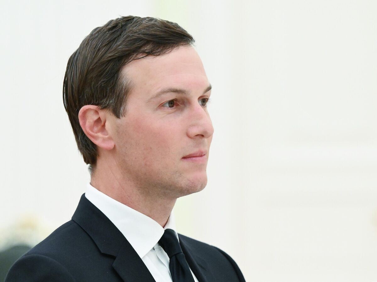    Зять президента США Джаред Кушнер на встрече президента РФ Владимира Путина и спецпосланника президента США Стивена Уиткоффа | © РИА Новости / Кристина Кормилицына