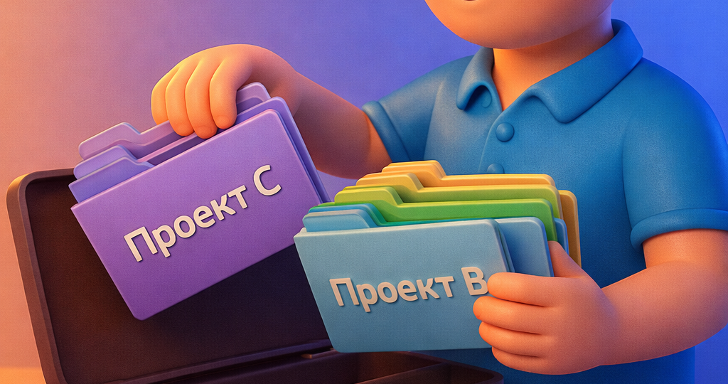 Сколько проектов можно вести одновременно: научные советы по балансу и продуктивности