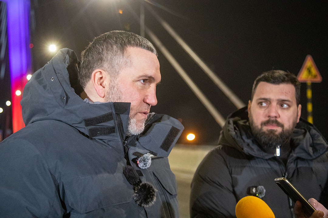    Генеральный директор Группы «ВИС» Сергей Юдин (слева). Фото: Михаил Периков