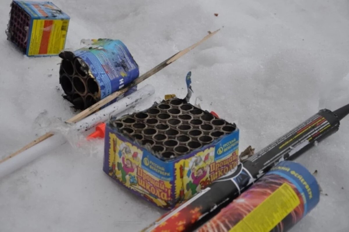    За петарды и фейерверки могут наказать штрафом до 20 тысяч рублей