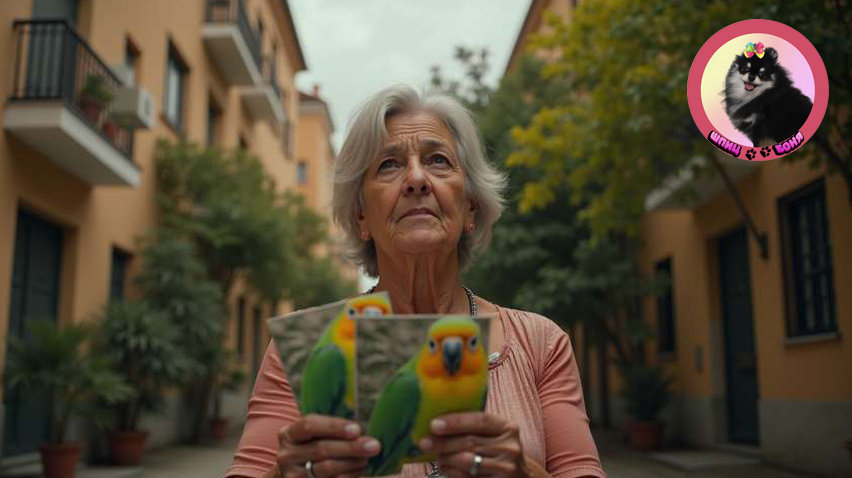 Пенсионерка потеряла попугая Кешу и три дня его искала. Помог рыжий пёс, которого она всегда прогоняла от подъезда