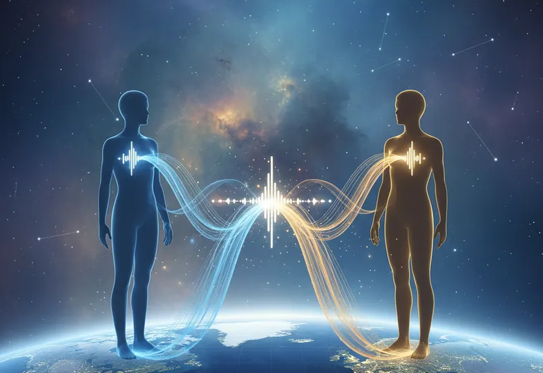 Наука о безмолвном резонансе между двумя людьми, даже через континенты