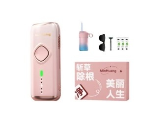 Световой эпилятор MINGHUANG Hair Removal Devices Розовый