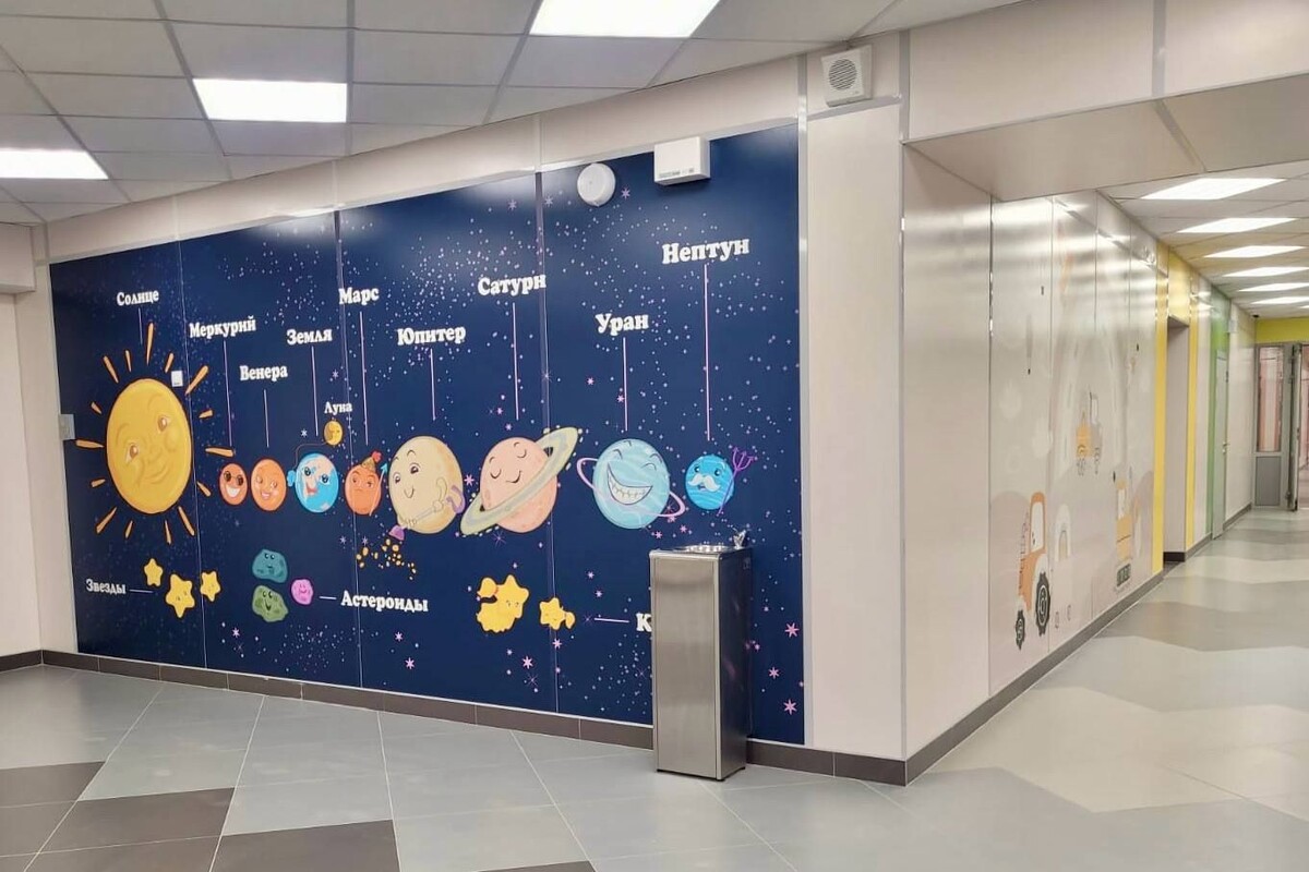   Школа в посёлке Ягодное / Фото: “Колыма Плюс”