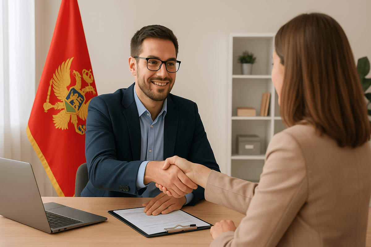 ВНЖ через работу в Черногории для россиян и белорусов