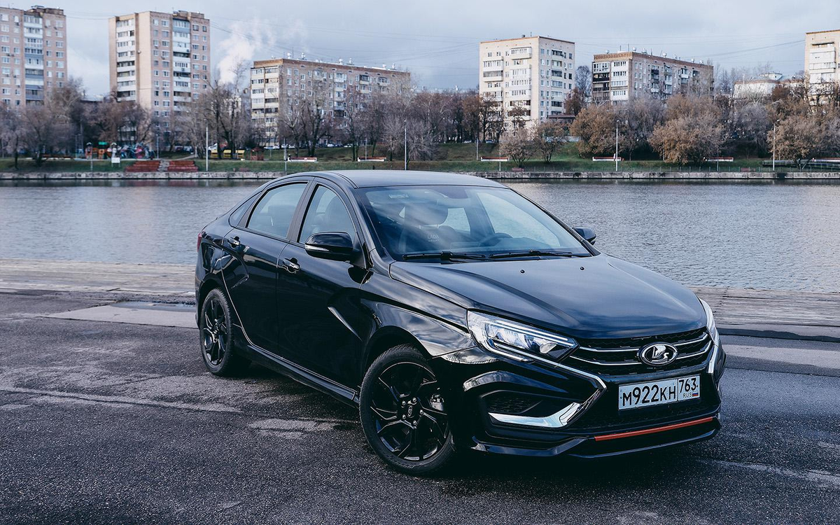 Lada Vesta Sportline в исполнении Black