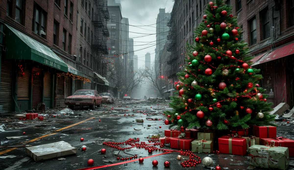 Новый год прошёл. Наступило похмелье.