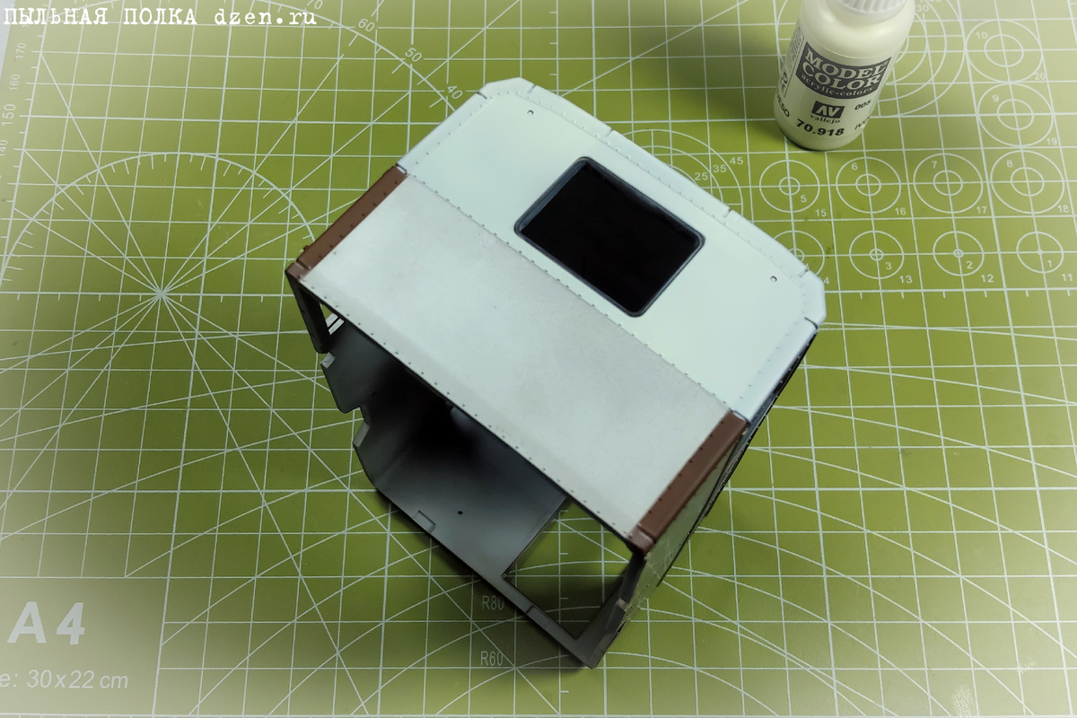 Конверсионный набор вахтовый автобус НЗАС-3964 (ТС-3283) на базе Газ-66 1/35 ASK35205.