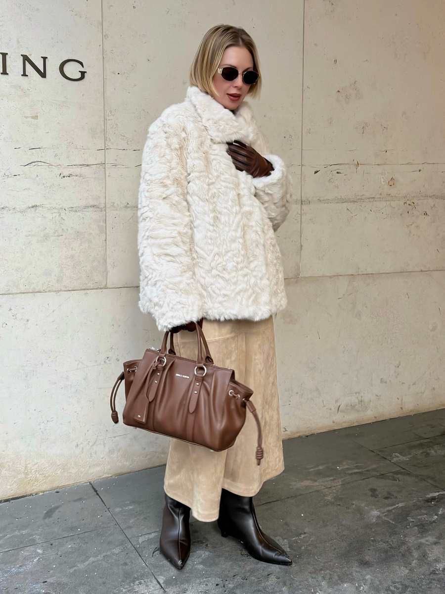 Сумка из натуральной кожи LIANEY