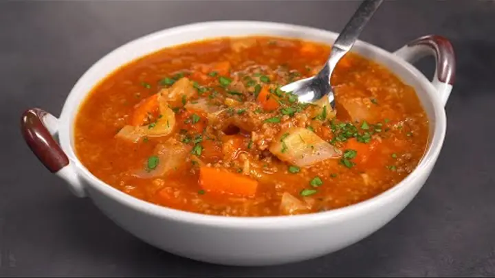 суп с голубцами