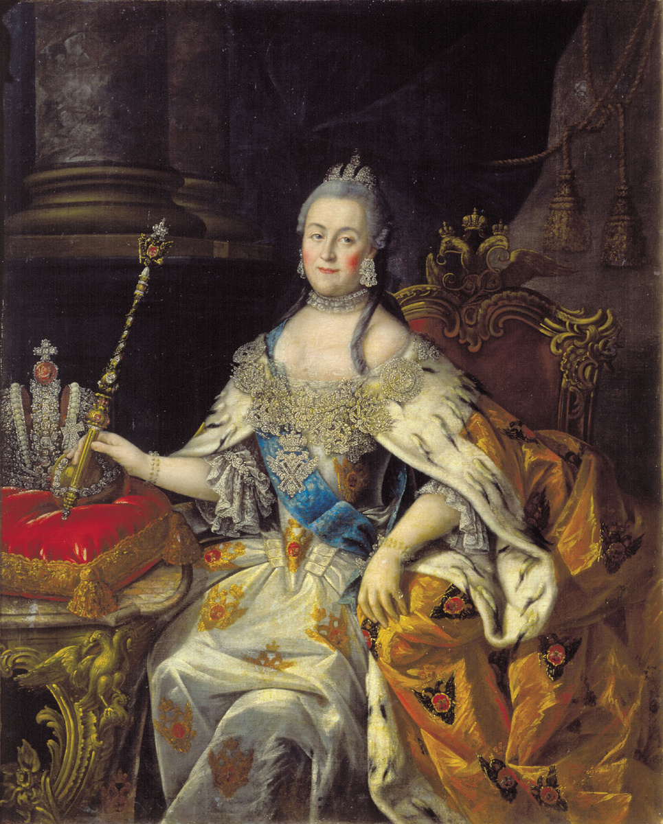 Коронационный портрет Екатерины II