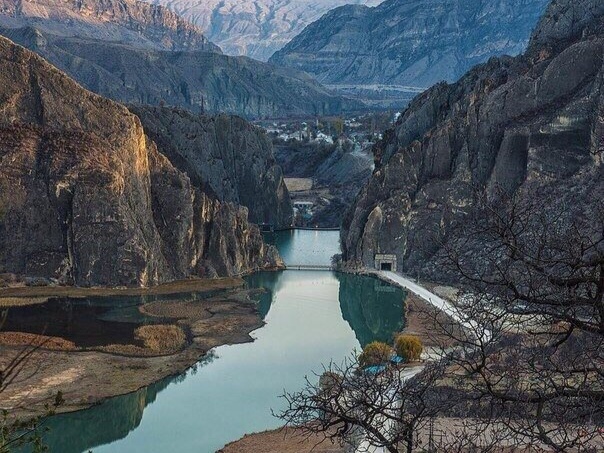 Водохранилище перед Гергебильской ГЭС (фото из свободного доступа)