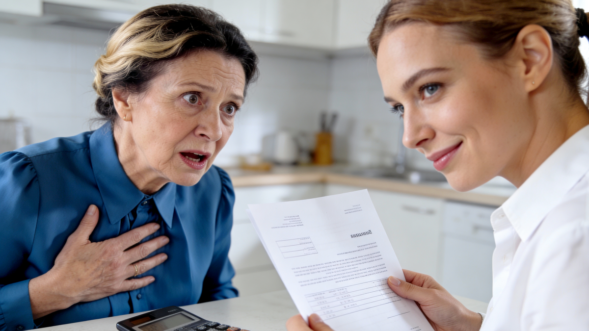 Я месяц платила свекрови зарплату, а потом предъявила счёт за суп и аренду