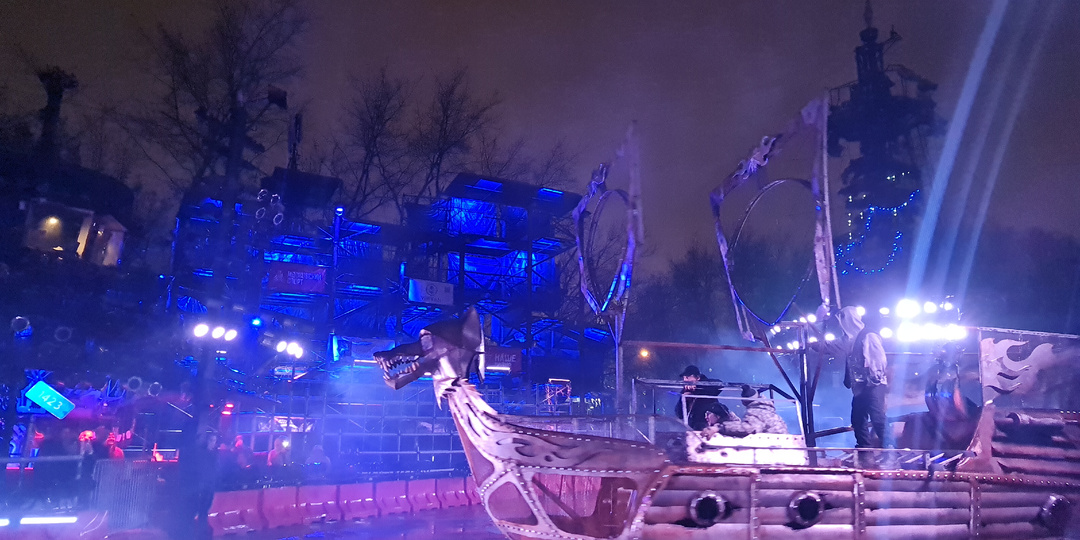 Иностранные гости на сказке в Байк-Центре. Ответ русофобам