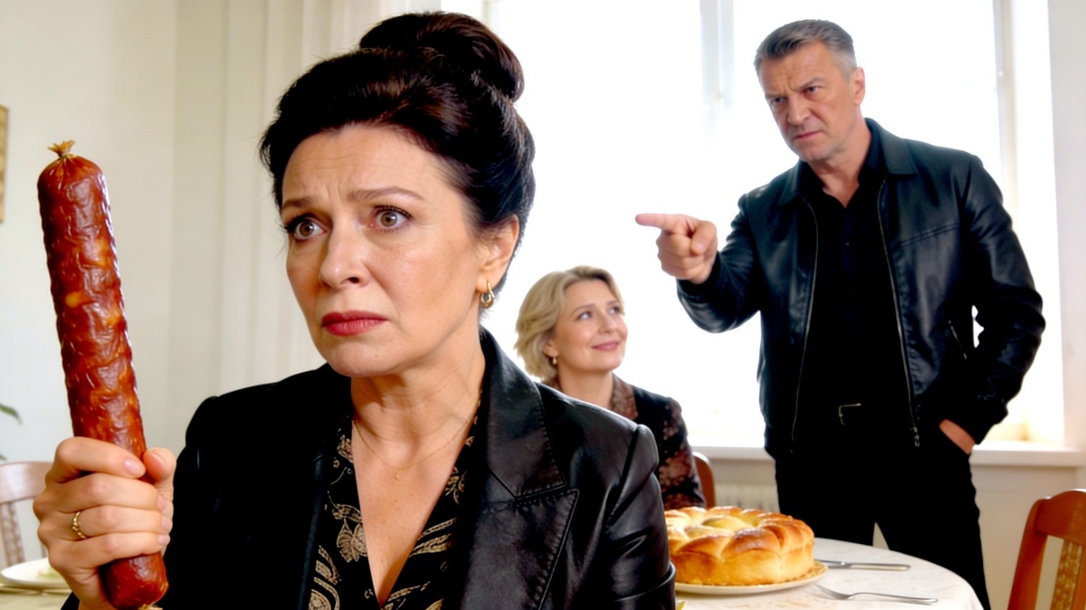 «Я подстраховалась»: подруга достала свою колбасу, увидев мой скромный стол