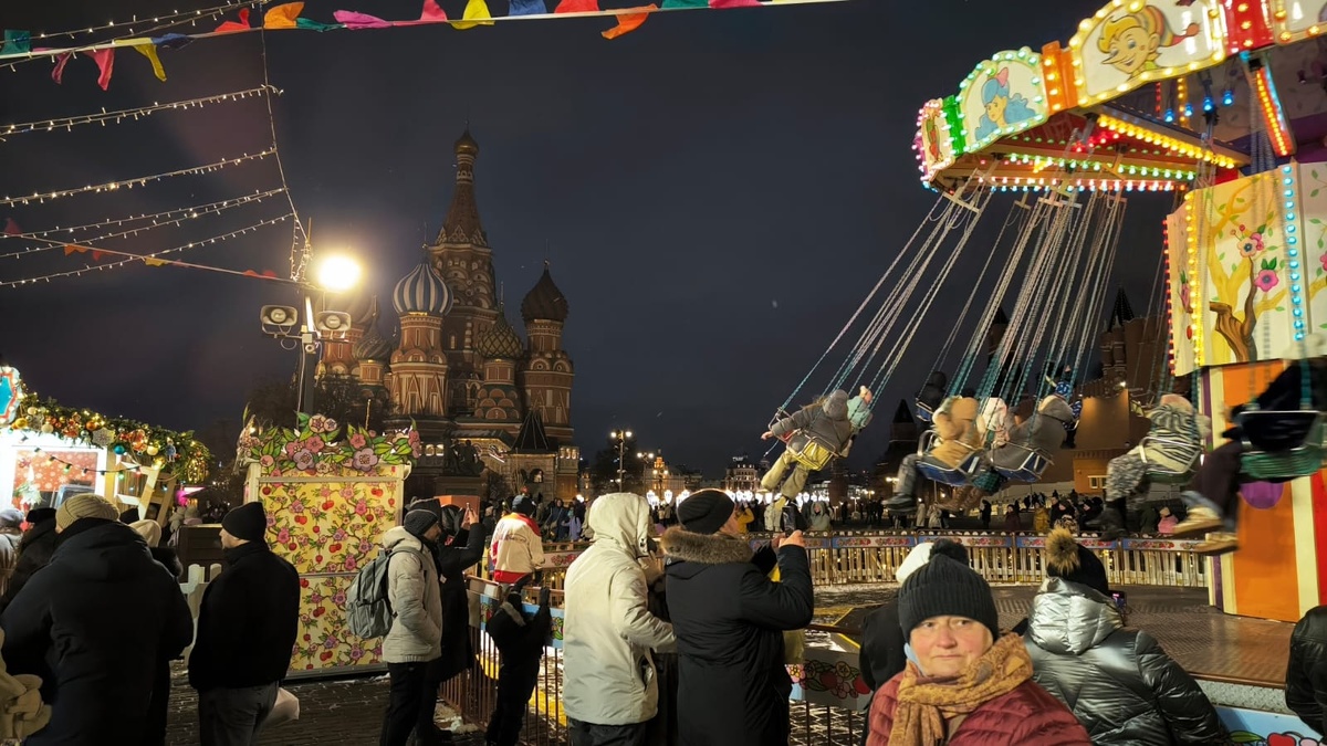 В сегодняшней новогодней столице